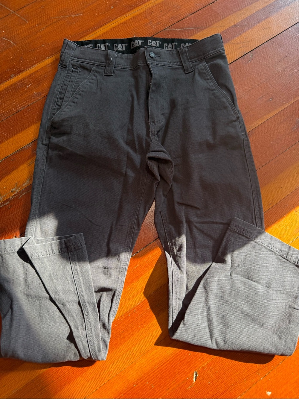 CAT Men's Relaxed Work Pants - Gray